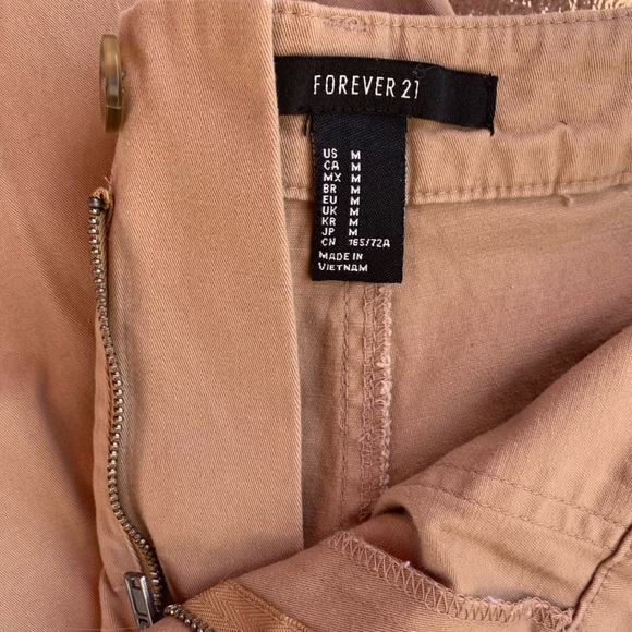 Wide Leg Beige Trousers - Picture 3 of 4